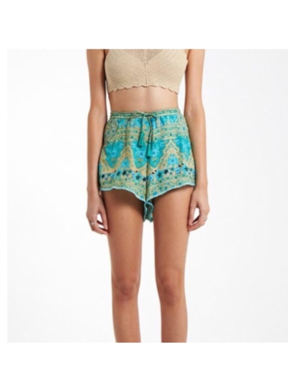 Spell~ Aloha Fox Shorts (Mermaid)